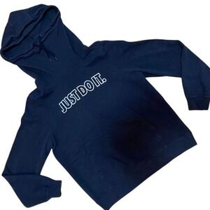 Nike Medium Boy's Youth‎ Just Do It Pullover Hoodie Sweatshirt Athletic Casual